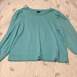 Talbots Aqua Long Sleeve sweater